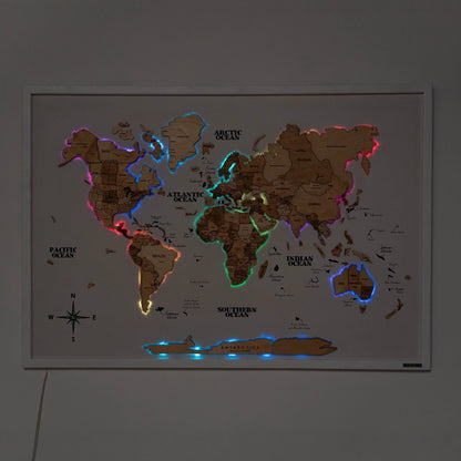 Map on Board LED 2.0 Gold