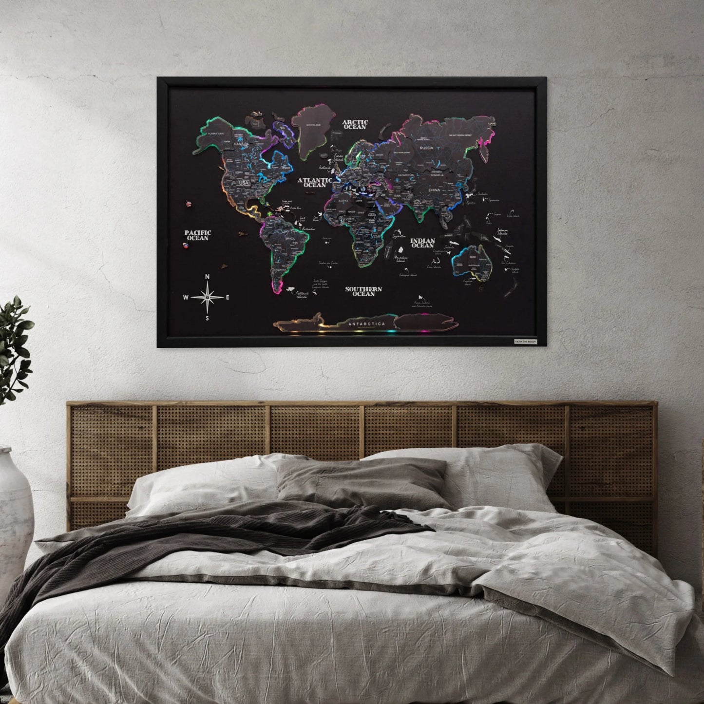Map on Board LED 2.0 Midnight