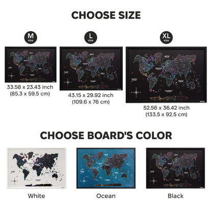 Map on Board LED 2.0 Midnight