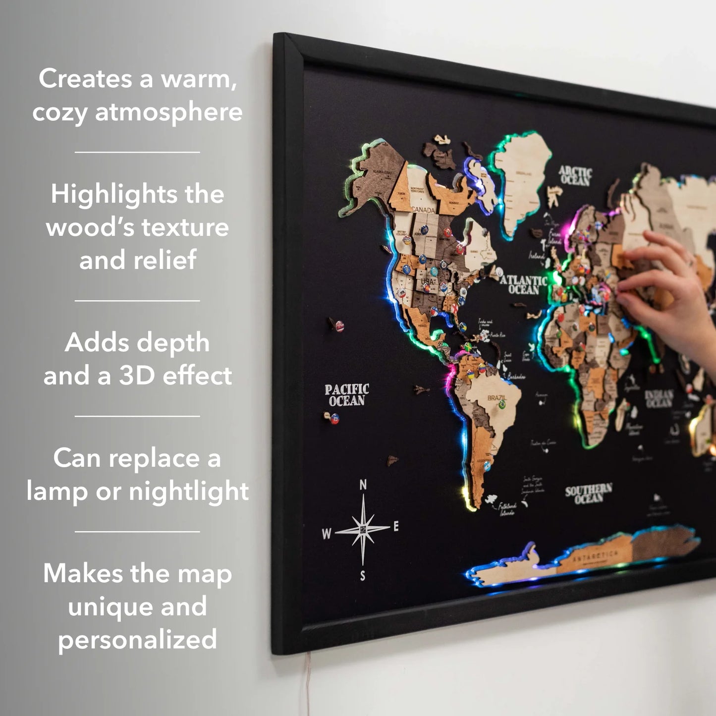Map on Board LED 2.0 Multicolor