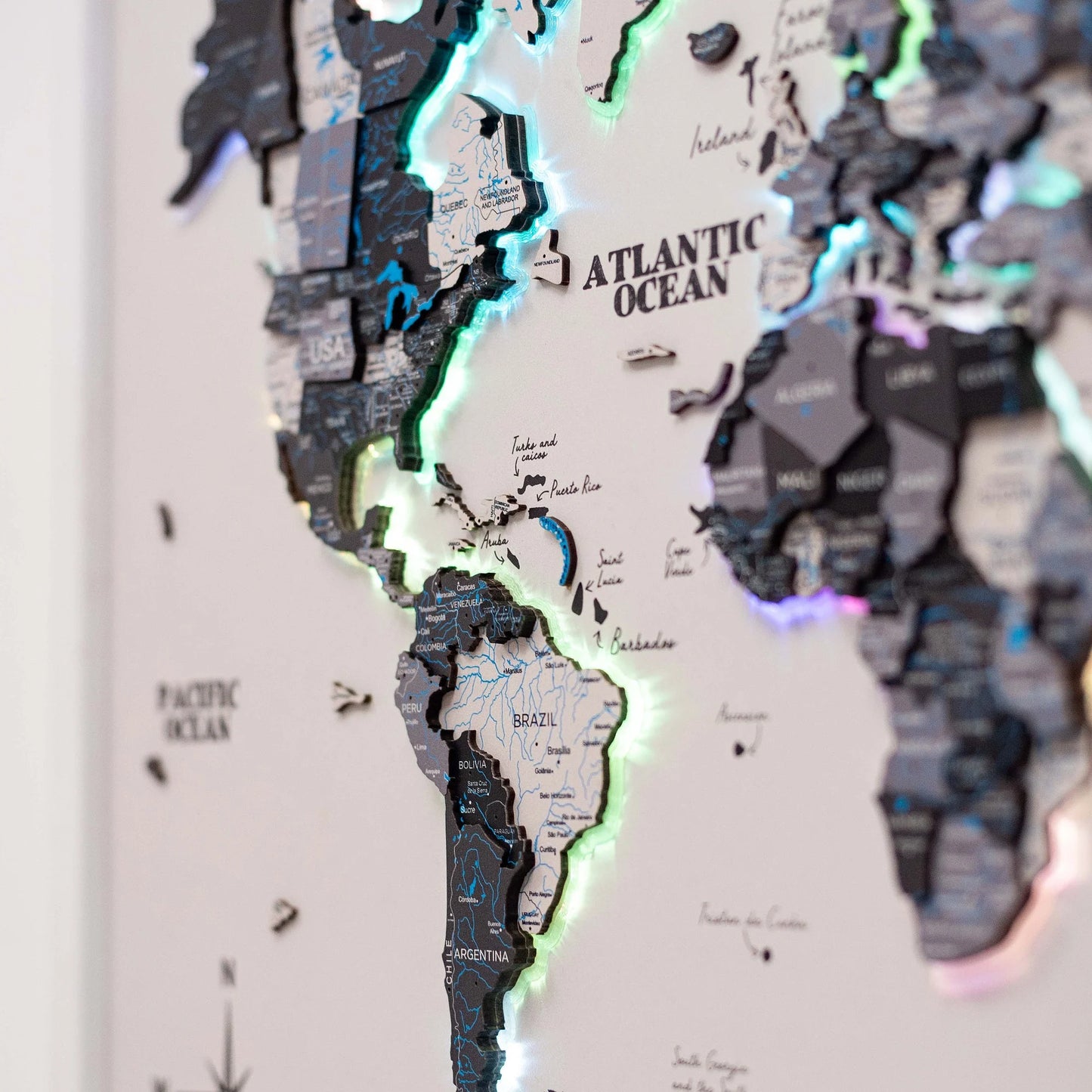 Map on Board LED 2.0 Nordik