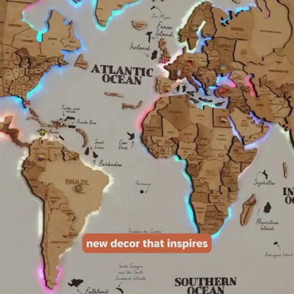 Map on Board LED 2.0 Nordik