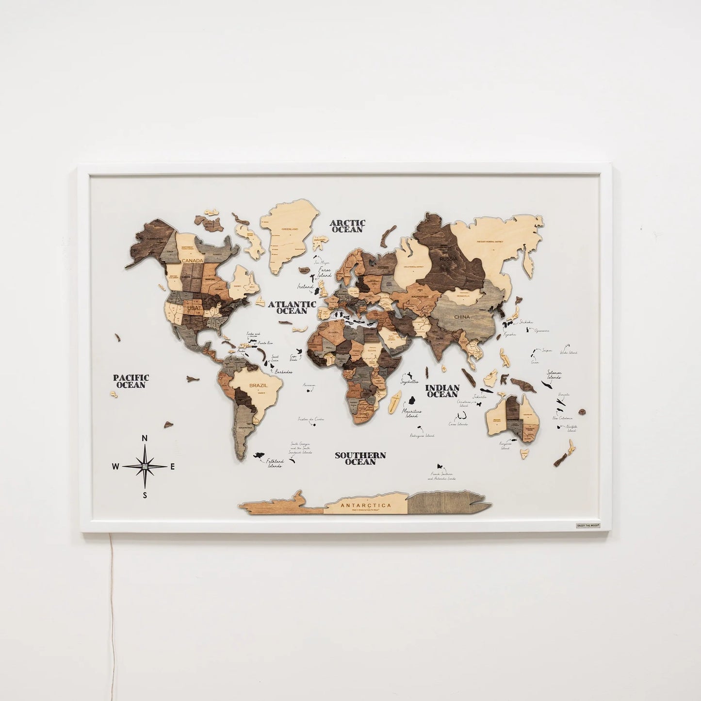 Map on Board LED 2.0 Smokey
